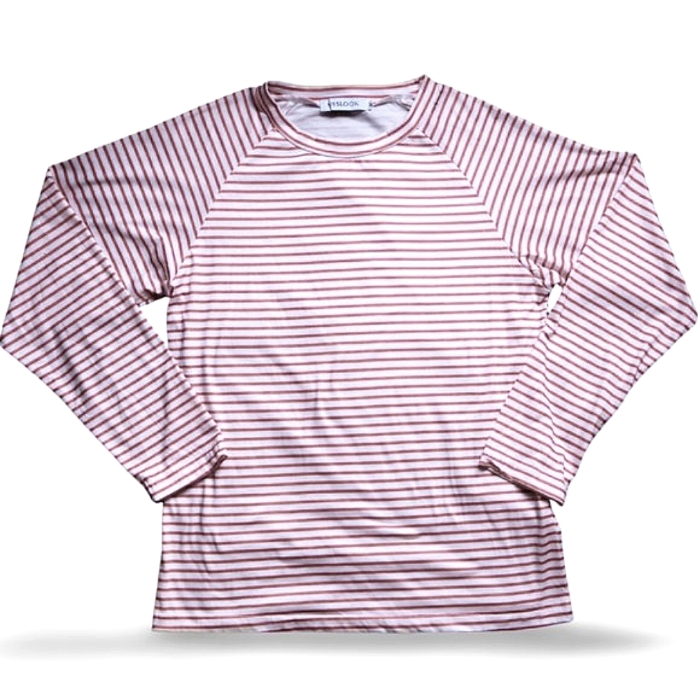 5/$25 Long Sleeve Striped Tee